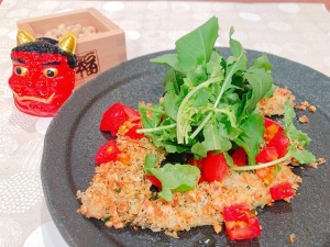いわしの節分焼き ルッコラ添え レシピ ひろしま満点ママ Tssテレビ新広島