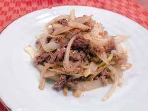 牛肉とごぼうの焼き肉風 レシピ ひろしま満点ママ Tssテレビ新広島