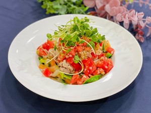 イタリアンアレンジ 豚しゃぶサラダ レシピ ひろしま満点ママ Tssテレビ新広島