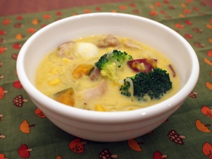 具だくさんのコーンスープ レシピ ひろしま満点ママ Tssテレビ新広島