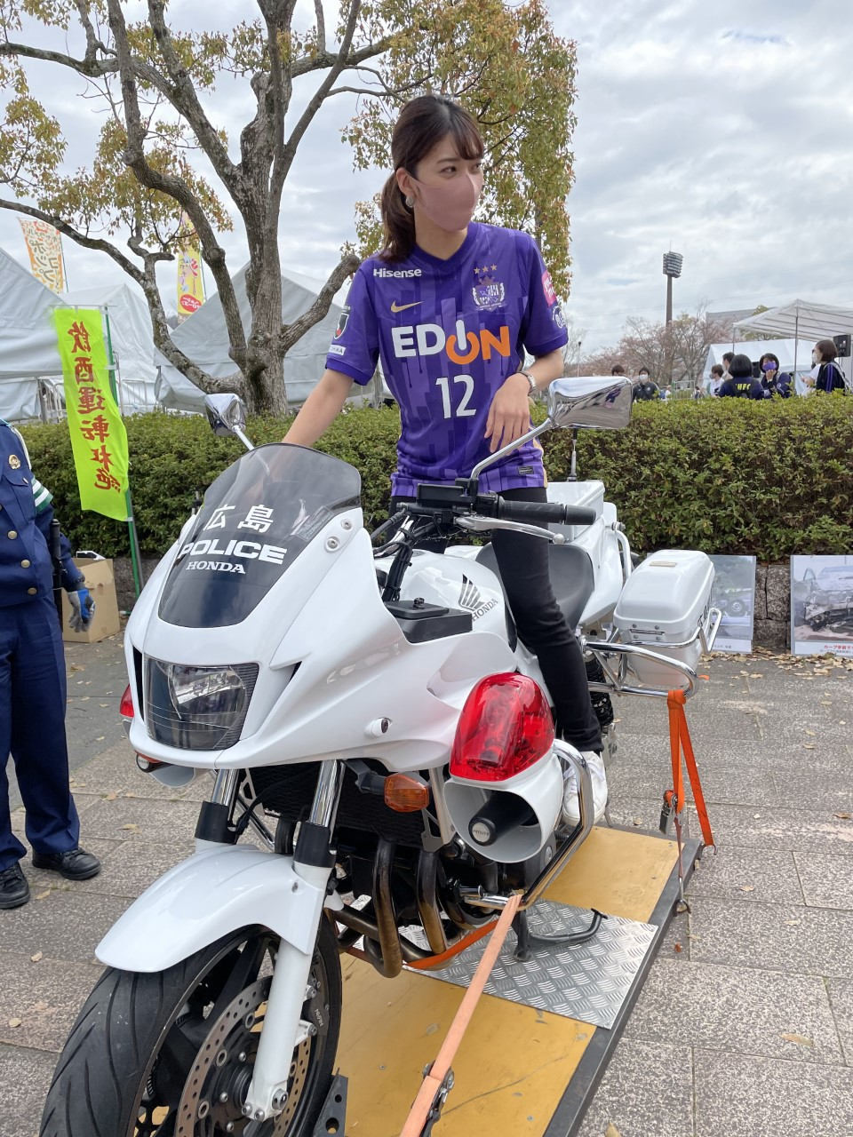 白バイ初体験 アナブログ 西山穂乃加 Tssテレビ新広島 白バイ初体験 アナブログ 西山穂乃加 Tssテレビ新広島