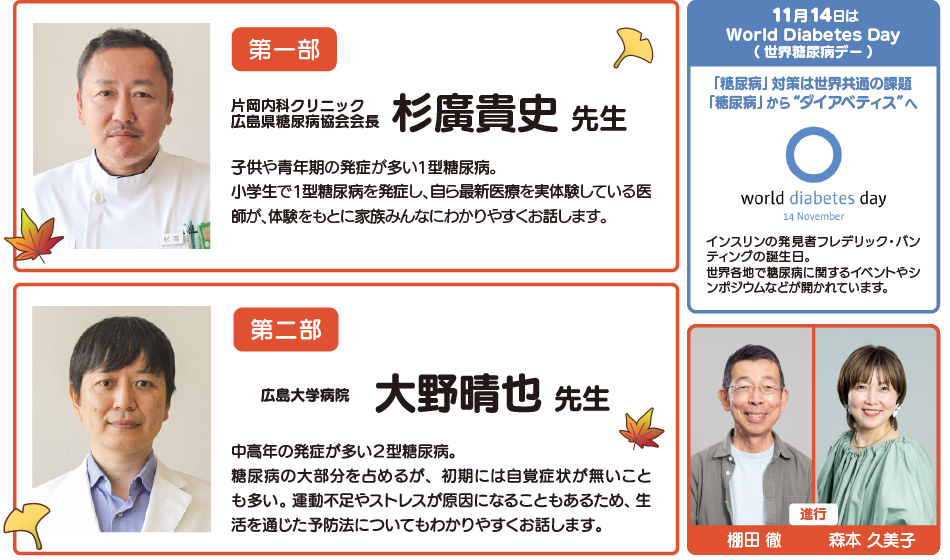 配信内容及び出演者紹介